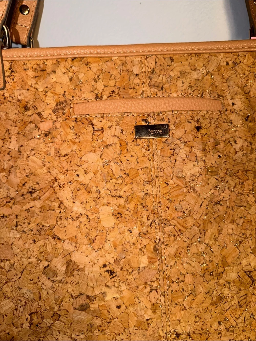 Jewel by Thirty One Large Cork Settar Tote Bag. NWOT.